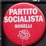 PIN'S SPILLA PARTITO SOCIALISTA PSI BOSELLI POLITICA GAROFANO