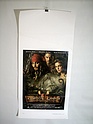L07 Locandina Film PIRATI DEI CARAIBI Pirates of the Carribean - JOHNNY DEEP ORLANDO BLOOM (68cmX33cm)