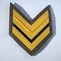 MIL18 Militaria Grado di Sergente gommato