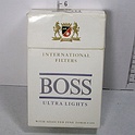 Pacchetto di Sigarette BOSS ULTRA LIGHTS