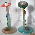 vetro colorato coppia pagliacci (4)