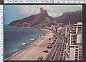 N3893 BRAZIL RIO DE JANEIRO PANORAMA LEBLON BEACHS FOTO di ALDO COLOMBO Viaggiata