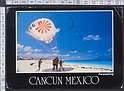 N3636 CANCUN MEXICO PARASAILING FOTO KUKULKAN Viaggiata