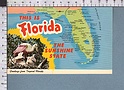 R4494 FLORIDA SUNSHINE STATE MAP FP