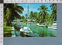 R4499 MIAMI Florida TYPICAL WATERWAY IN COCONUT GROVE FP