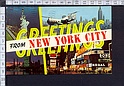 M7196 GREETINGS OF NEW YORK CITY Viaggiata FP