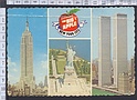 N7866 NEW YORK CITY THE BIG APPLE WORLD TRADE CENTER ADN VIEWS (FOLD)