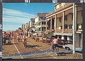 O843 ON THE BOARDWALK IN OCEAN CITY MARYLAND USA STAMP MARY LYON VG