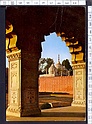 M8146 INDIA DELHI RED FORT THE PEARLE MOSQUE FROM THE DIWAN-I-KHAS Viaggiata