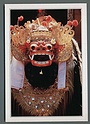 S9915 INDONESIA BATABULAN LA MASCHERA DEL BARAONG Cartoline dal mondo De Agostini