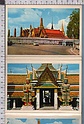 S1376a THAILAND 12 POSTCARDS WITH ELEPHANT PEOPLE MONUMENT COSTUMES DANCERS JOBS