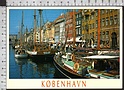 Q5136 KOBENHAVN COPENAGHEN OLD SAILING SHIPS AT NYHAVN VG DANMARK