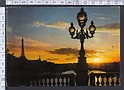 N6005 PARIS LA SEINE VUE DU PONT ALEXANDRE II TOUR EIFFEL Viaggiata