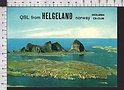R5384 HELGELAND TRAENA ISLAND IN NORDLAND NORWAY NORVEGIA cartolina QSL