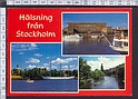 N1073 HALSNING FRAN STOCKHOLM Viaggiata SB