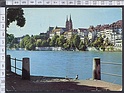 N1282 BASEL VIEW OF THE RHINE WITH THE CATHEDRAL Viaggiata SB