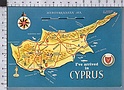 S4695 CYPRUS MAP CIPRO MAPPA