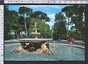 N2224 ROMA VILLA BORGHESE FONTANA DEI CAVALLI MARINI (carta asportata) Viaggiata sba