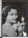 M8842 BAMBINA CON CANE - CHILD WITH DOG CARTA ASPORTATA ANGOLINO Viaggiata
