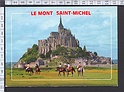 M6145 LE MONT SAN MICHEL (MANCHE) - CHEVAUX CAVALLI Viaggiata SB