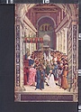 P6761 RELIGION Siena Papa PIO II PINTURICCHIO Libreria del Duomo Enea Piccolomini E CREATO PONTEFICE FP