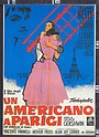 P2726 CINEMA UN AMERICANO A PARIGI GENE KELLY MINELLI MANIFESTO FILM SILVANO CAMPEGGI MOVIE