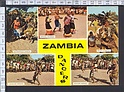 M6178 ZAMBIA DANCERS  5 VIEWS  Viaggiata SB