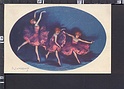 P1960 Illustrazione Firmata ZANDRINO DANZA CLASSICA BALLO TUTU Riproduzione da Originale FP