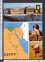 M5243 EGYPT 3 VIEWS AND MAP