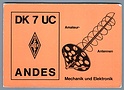U3740 RADIO QSL DK 7UC ANDES AMATEUR MACHANIK UND ELEKTRONIK