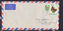 B4706 KENYA Postal history 1989 FARFALLE BUTTERFLY KENIA