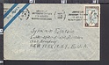 B2897 Postal History ARGENTINA 1952 VIA AEREA 1 PESO