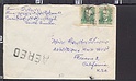 B2906 Postal History BRASIL RUI BARBOSA VIA AEREA