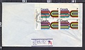 B2927 CANADA FDC 1971 BRITISH COLUMBIA CONFEDERATION COLOMBIE QUARTINA