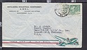 B2966 MEXICO Postal History AIR MAIL CHIAPAS ARQUELOGIA 50 cts AEREO