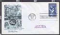 B1822 FDC USA 1957 AMERICA AND STEEL GROWING TOGETHER Envelope F.D.C.