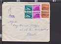 B1970 INDIA 1956 POSTAGE Envelope Storia Postale