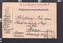 B2687 Austria Cartolina postale militari in franchigia prima guerra mondiale
