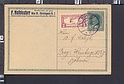 B2693 AUSTRIA 1918 8 HELLER and 2 HELLER F. HALBHUBER BRIEFMARKEN WIEN STATIONARY Intero Entier
