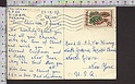B5346 FRANCE Postal history 1957 EUROPA 20 F postcard VUE SUR LE LAC DE GALILEE