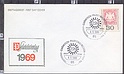 B1728 FDC Germany 1969 PHILATELISTENTAG Envelope F.D.C.