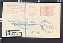 B2711 GREAT BRITAIN 1933 AFFRANCATURA MECCANICA MACHINE REGISTERED LONDON STATIONARY Intero postale Entier