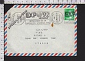 B7008 SPAIN Postal History 1987 TIMBRO EXPO 92 SEVILLA EXPOSICION UNIVERSAL 1992