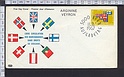 B762 FDC HELVETIA LIBRE CIRCULATION DES MARCHANDISES SANS DOUANE 1967 - Envelope First Day Cover of