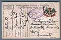C1063 Intero Cartolina Postale IN FRANCHIGIA 1917 POSTA MILITARE OSPEDALETTO DA CAMPO N. 51 VERIFICATO PER CENSURA
