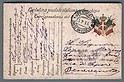 C1065 Intero Cartolina Postale IN FRANCHIGIA 1917 POSTA MILITARE 44 DIVISIONE