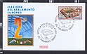 B4833 Italia FDC 1984 ELEZIONI PARLAMENTO EUROPEO Lire 400