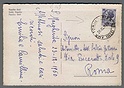 C149 Italia storia postale 1960 BOLLO AMBULANTE TORINO PISA Golfo del tigullio