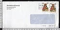 C243 Italia storia postale 2001 GIUBILEO Lire 800 pieghe