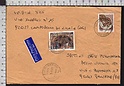 C248 Italia storia postale 2001 NATALE PRESEPE CATTEDRALE DI MATERA 0.52 Euro LICATA